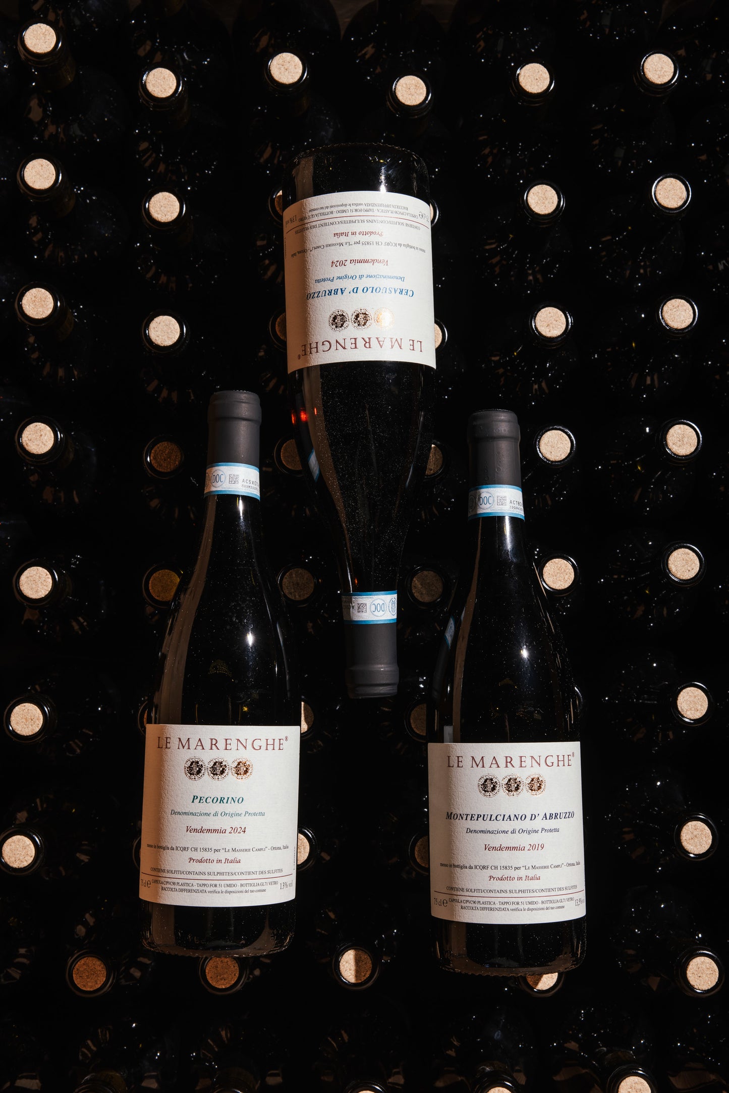 Degustazione di Pecorino, Cerasuolo e Montepulciano 2019 - 3 Bottiglie